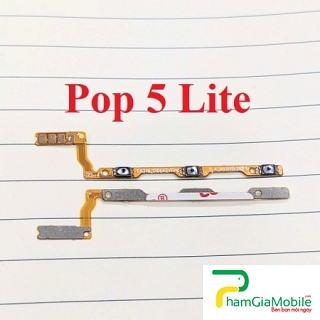 Dây Nút Nguồn Tecno Pop 5 Lite Âm Lượng Power Volume Button Flex Cabl